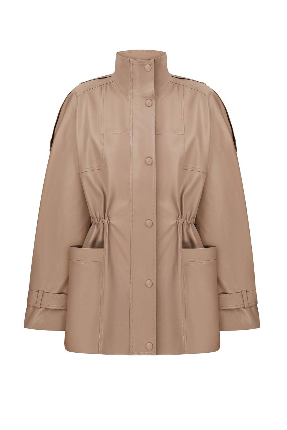 Ecoleather parka 1