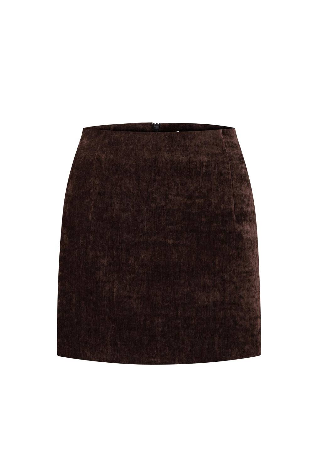Velvet mini skirt 2