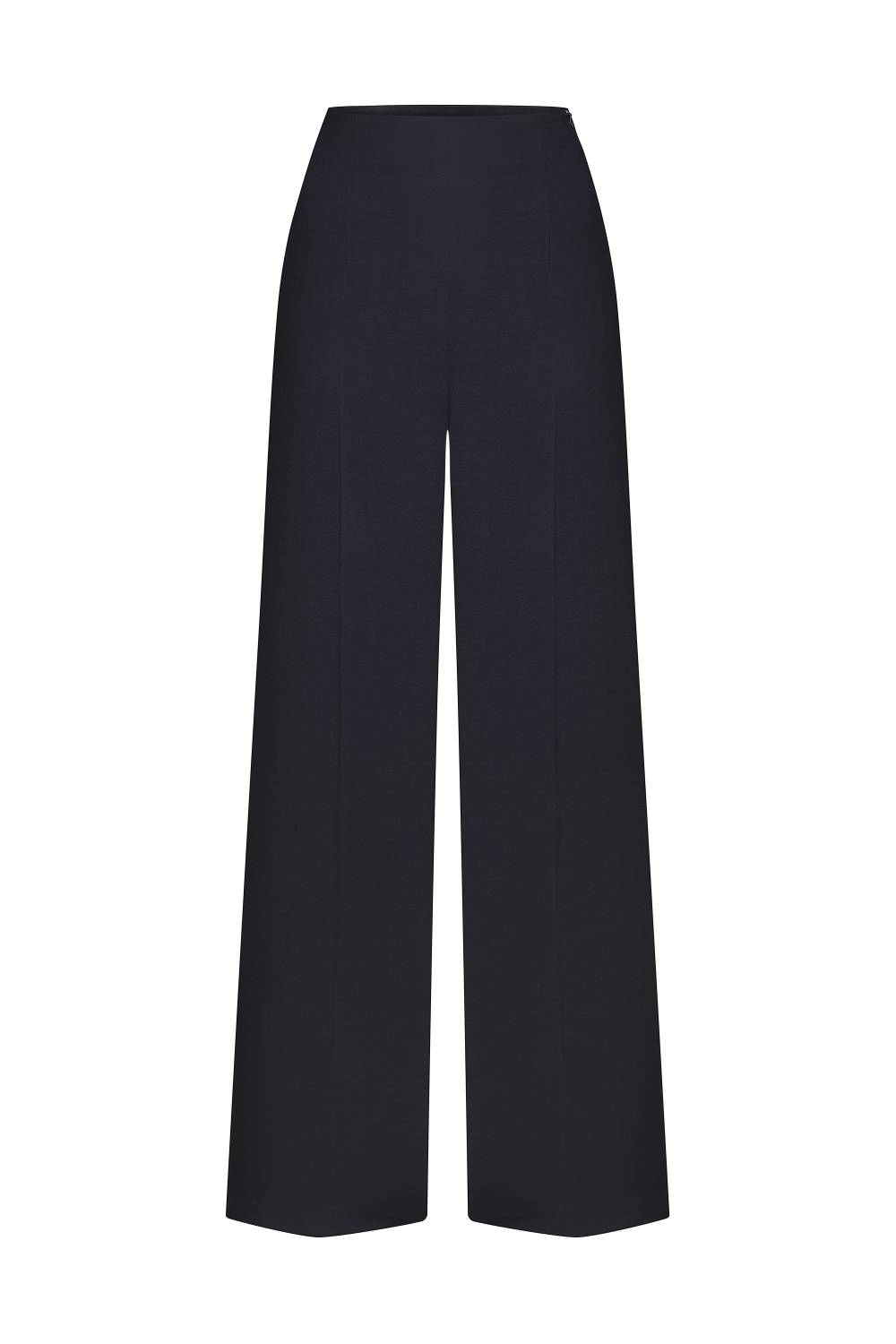 Straight-Leg Trousers in dark navy 2