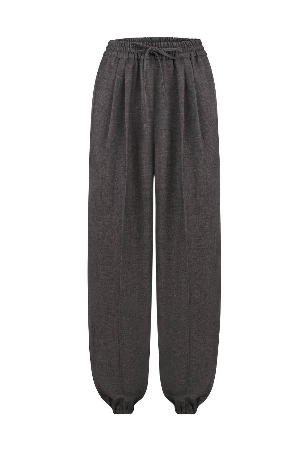  Elasticated Waist Trousers in graphite 2