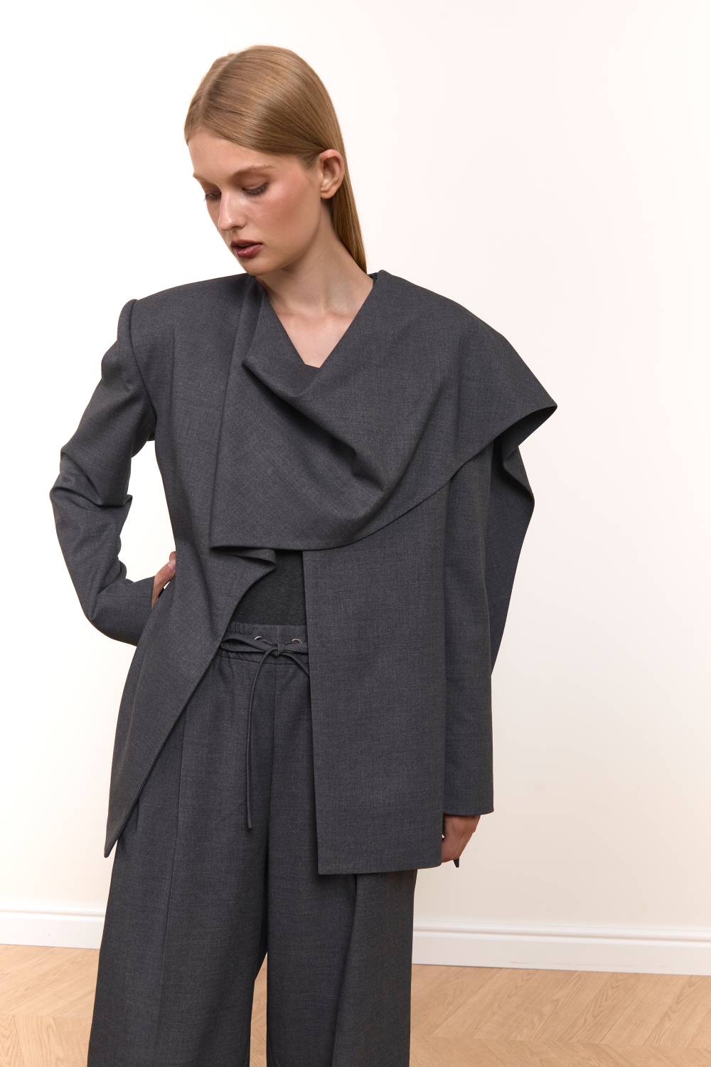  Elasticated Waist Trousers in graphite4