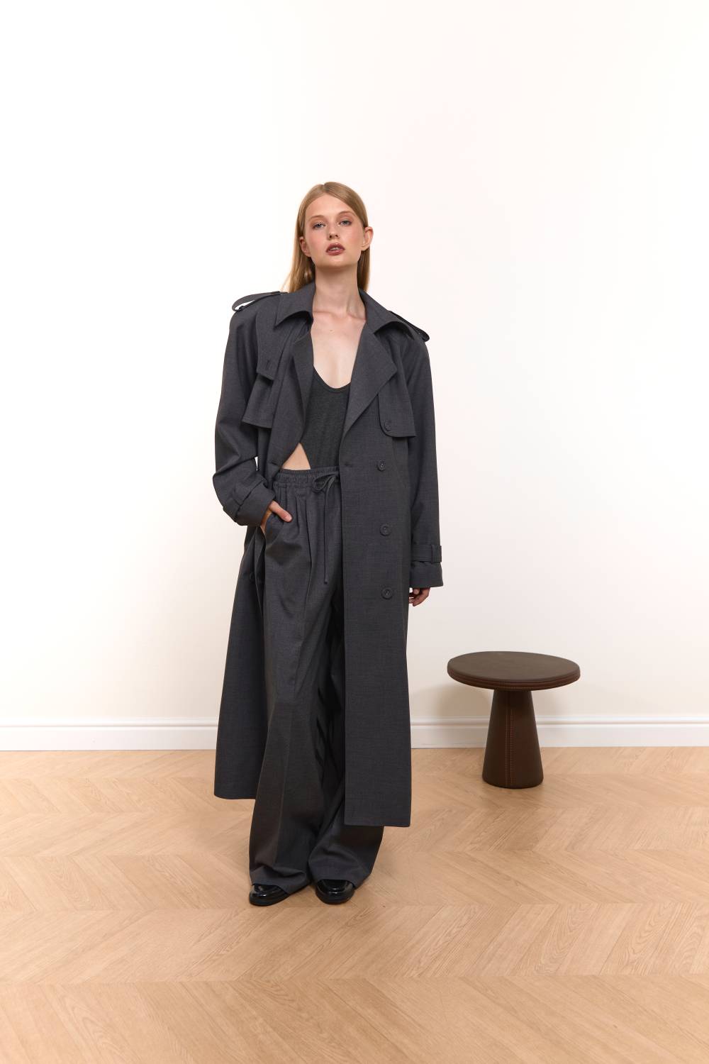 Elasticated Waist Palazzo Trousers4
