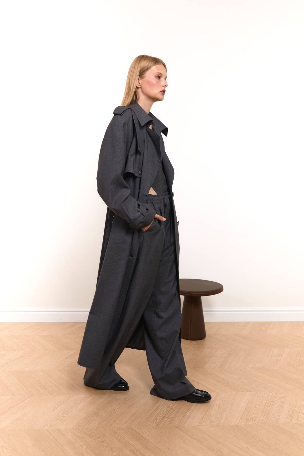 Elasticated Waist Palazzo Trousers5
