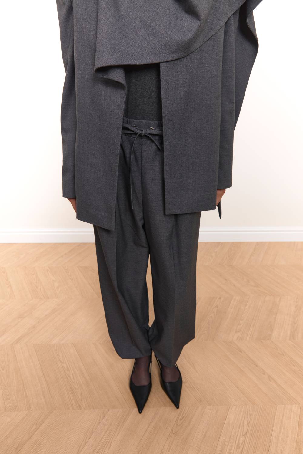  Elasticated Waist Trousers in graphite2