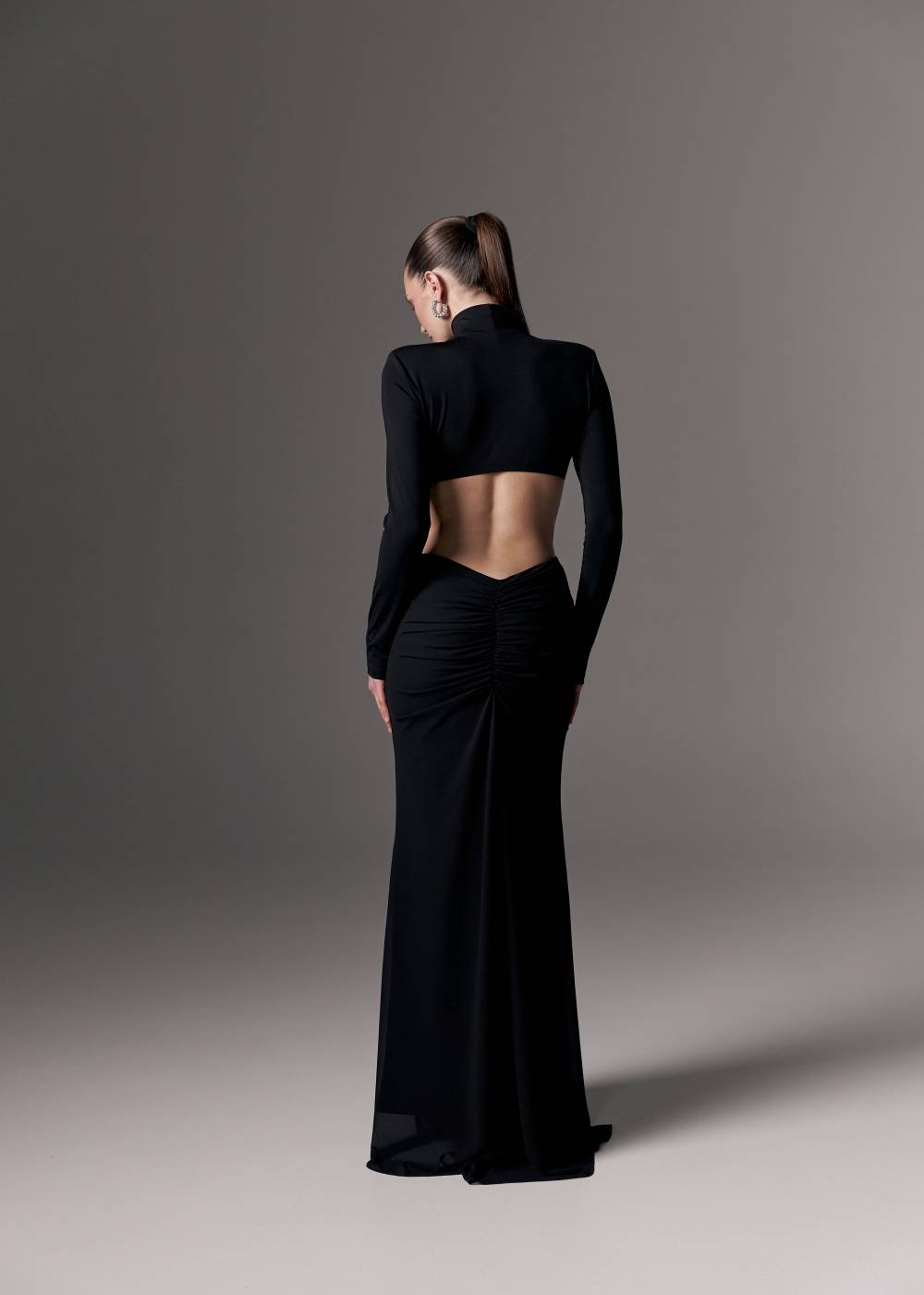 MAXI DRESS WITH LONG SLEEVES4