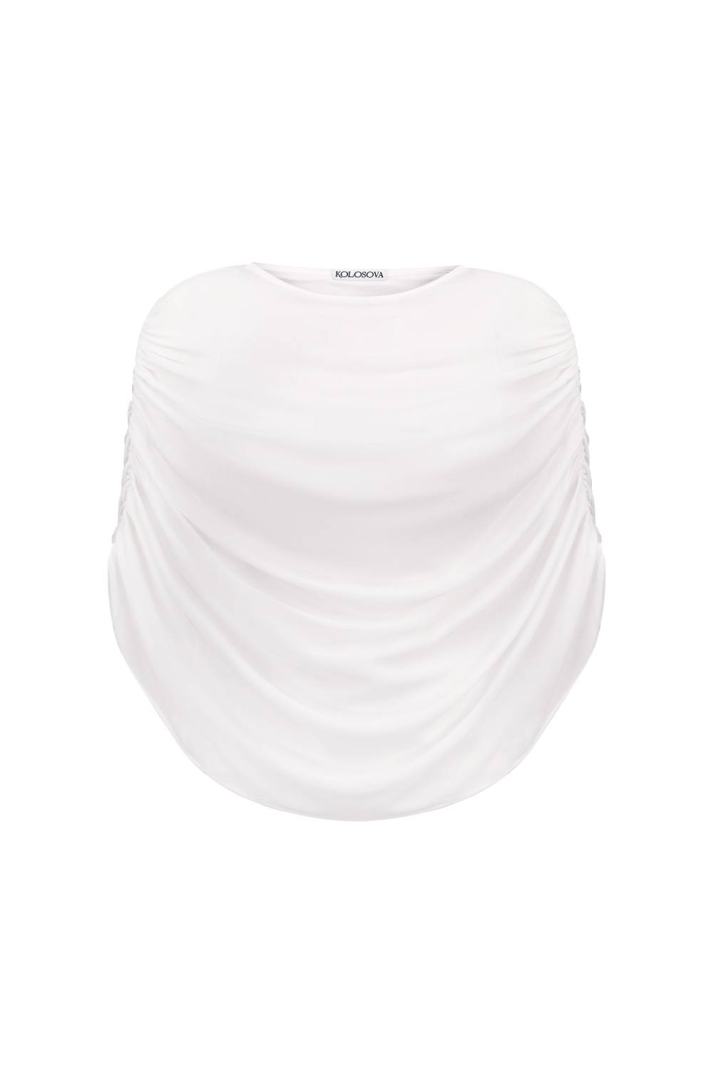 MILK CHIFFON CAPE COVER-UP