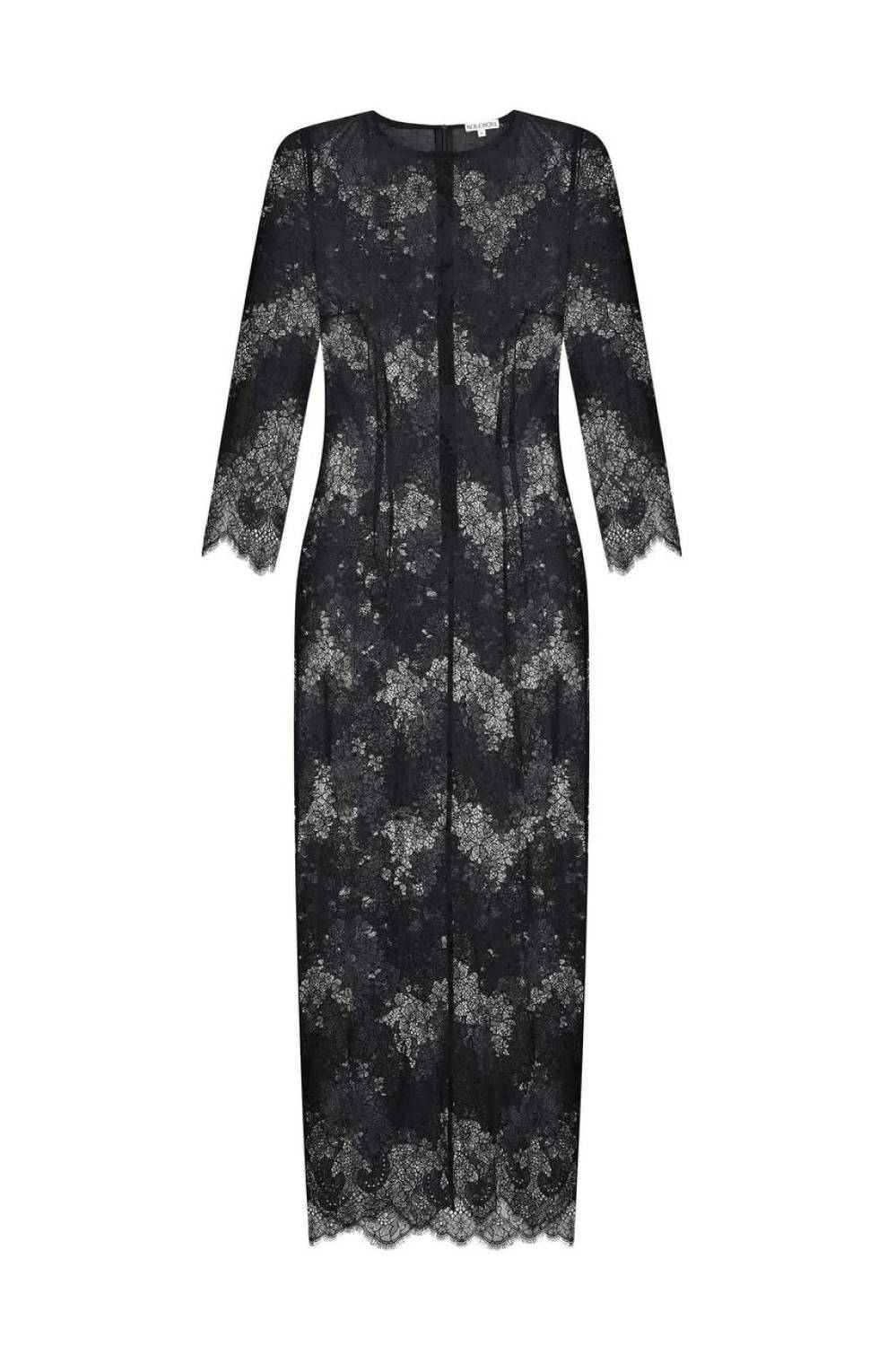 Lace dress midi 2