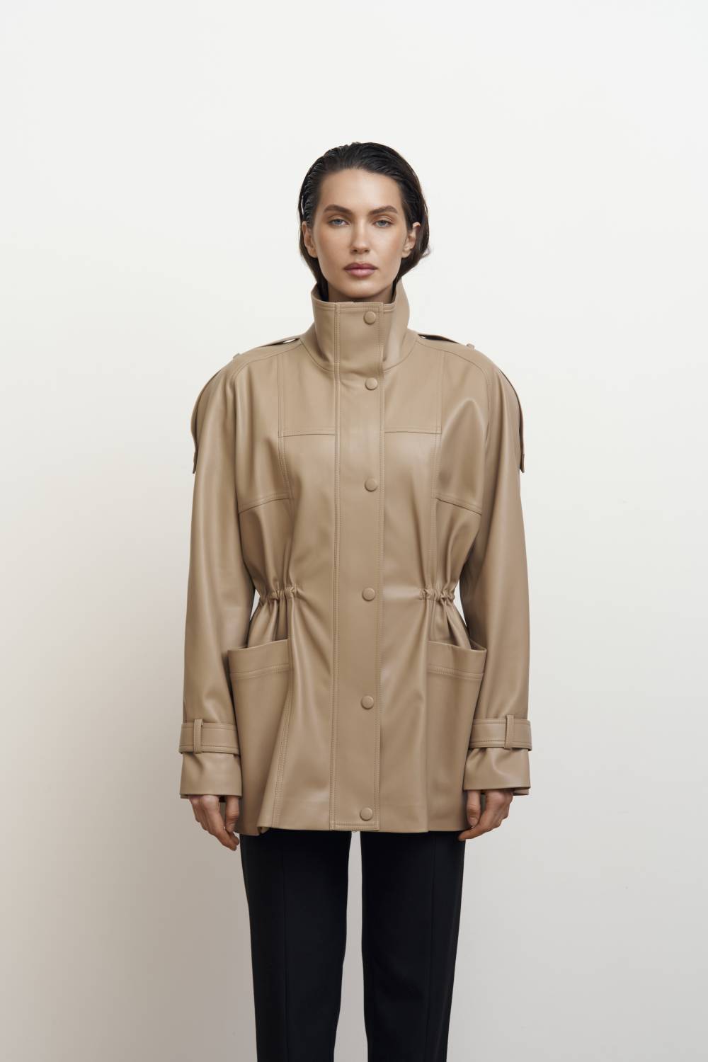 Ecoleather parka2