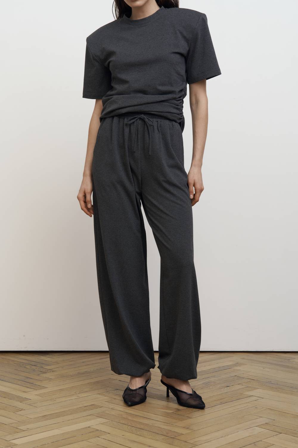 Graphite knit trousers4