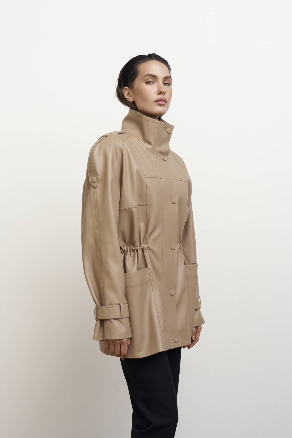 Ecoleather parka6