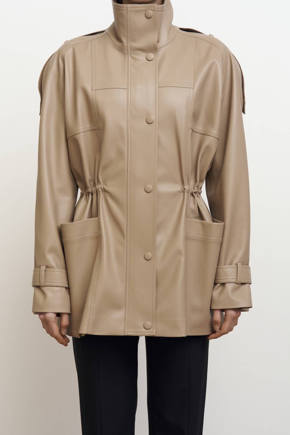 Ecoleather parka3