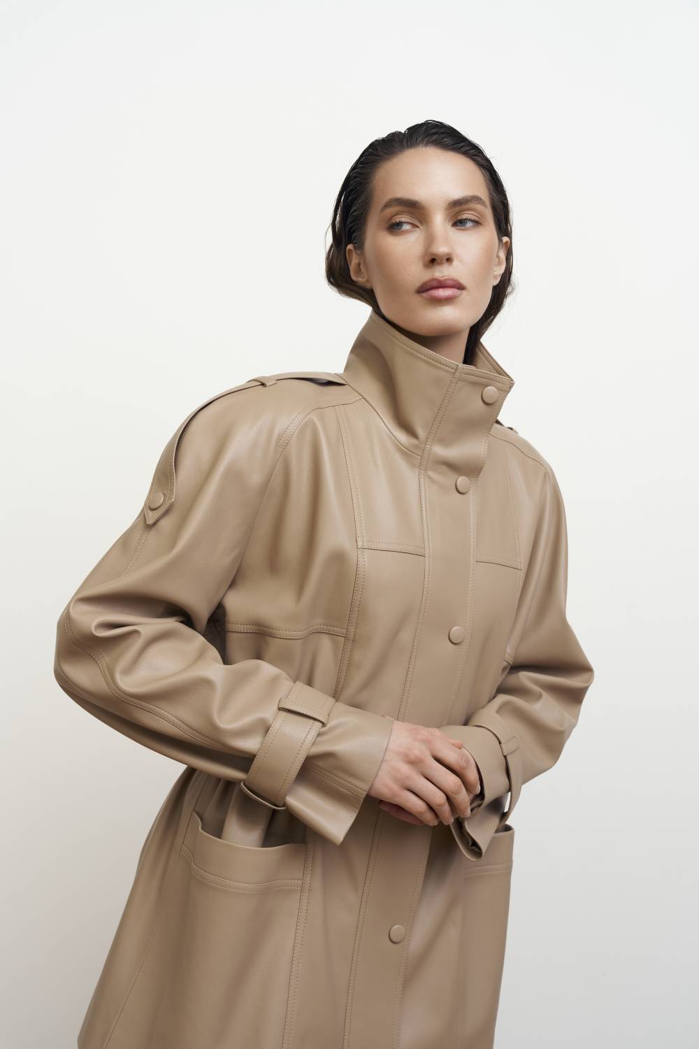 Ecoleather parka10