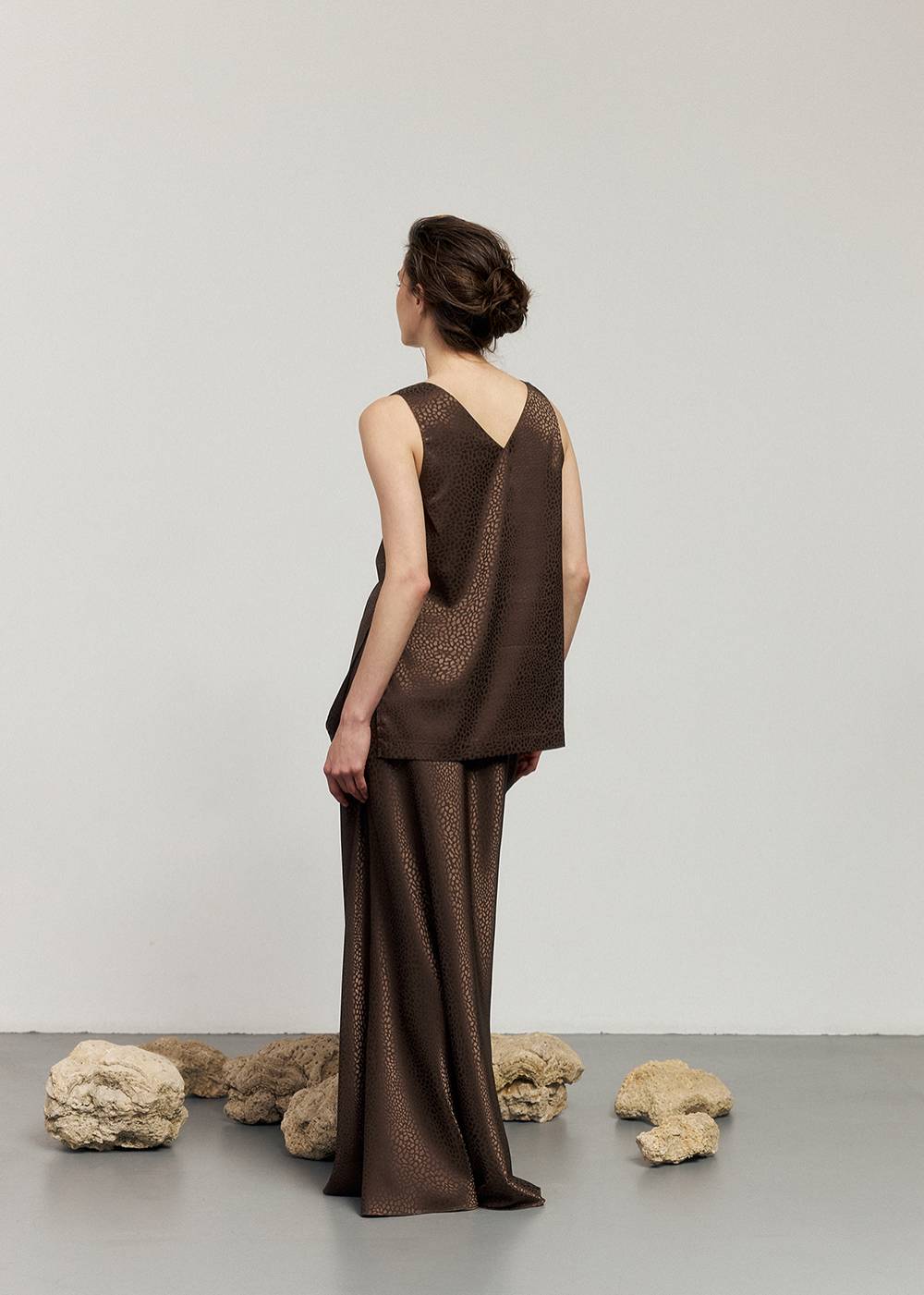 BROWN TOP WITH ANIMAL LEOPARD PRINT5