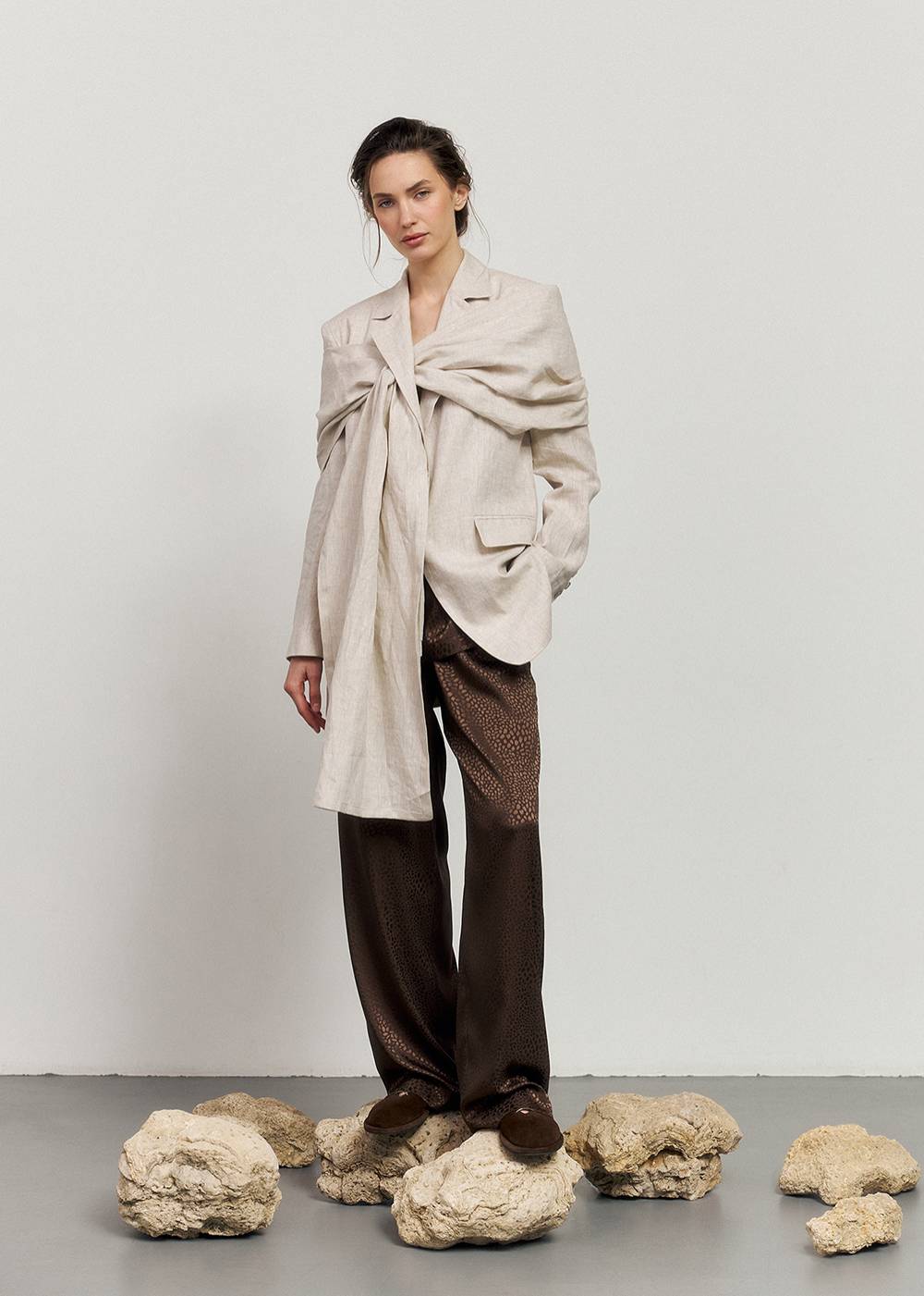 NATURAL COLOR LINEN JACKET1