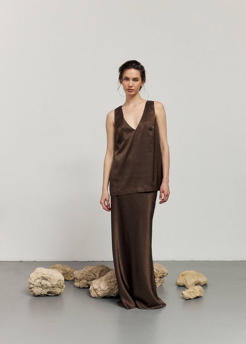 BROWN LEOPARD PRINT MAXI SKIRT3