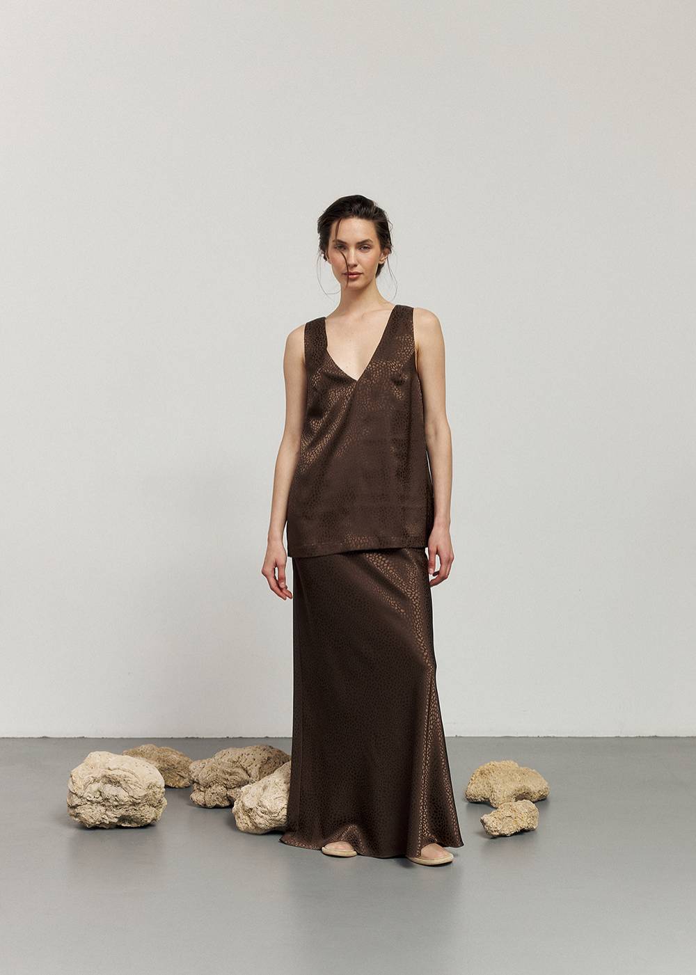 BROWN LEOPARD PRINT MAXI SKIRT2