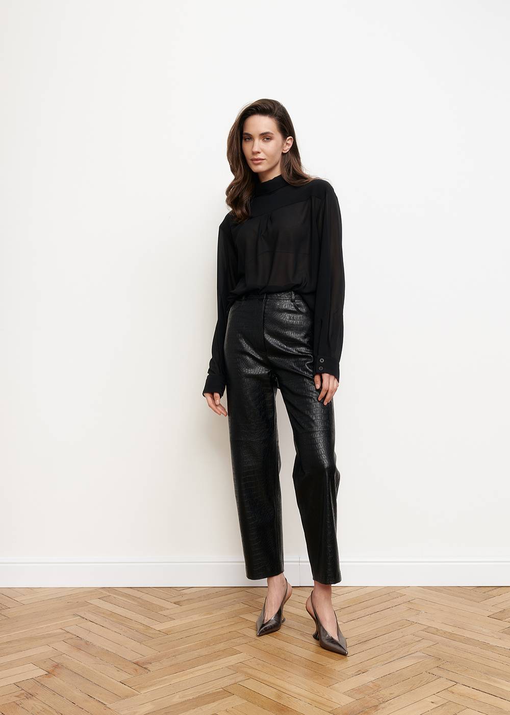 TEXTURED PANTS TAPERED3
