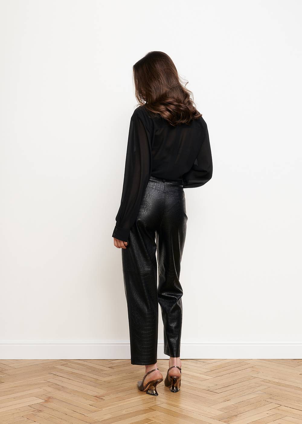TEXTURED PANTS TAPERED4