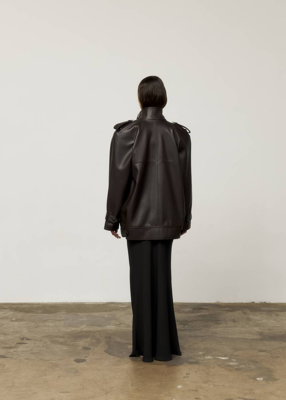 CHOCOLATE DOUBLE-BREASTED JACKET4