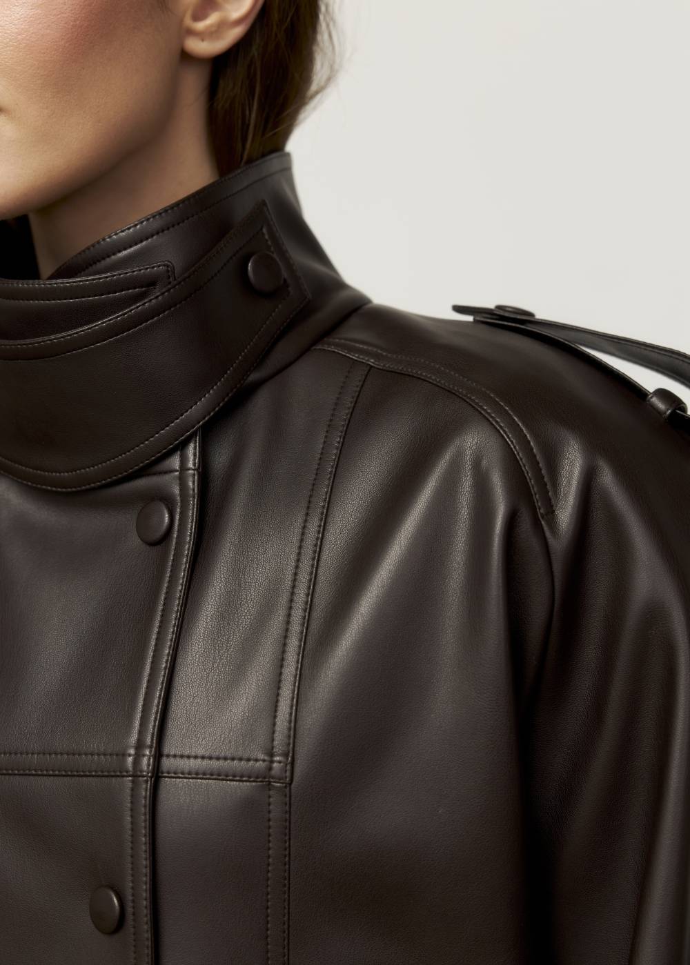 CHOCOLATE DOUBLE-BREASTED JACKET7