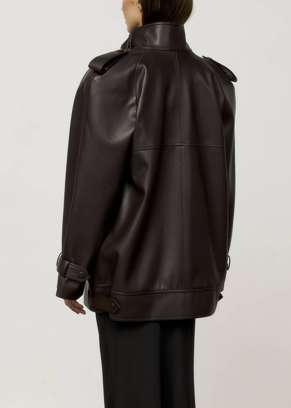 CHOCOLATE DOUBLE-BREASTED JACKET5