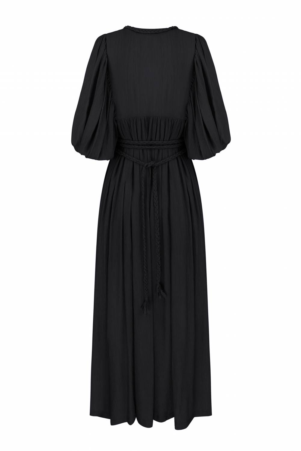 Black dress with ties8