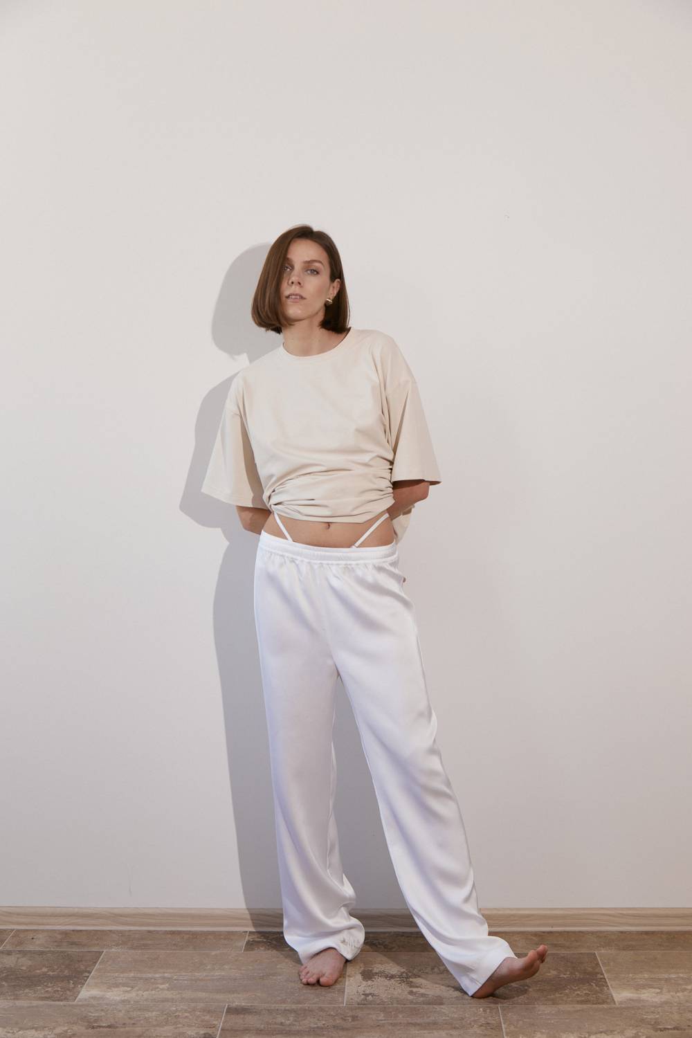 Satin pants3