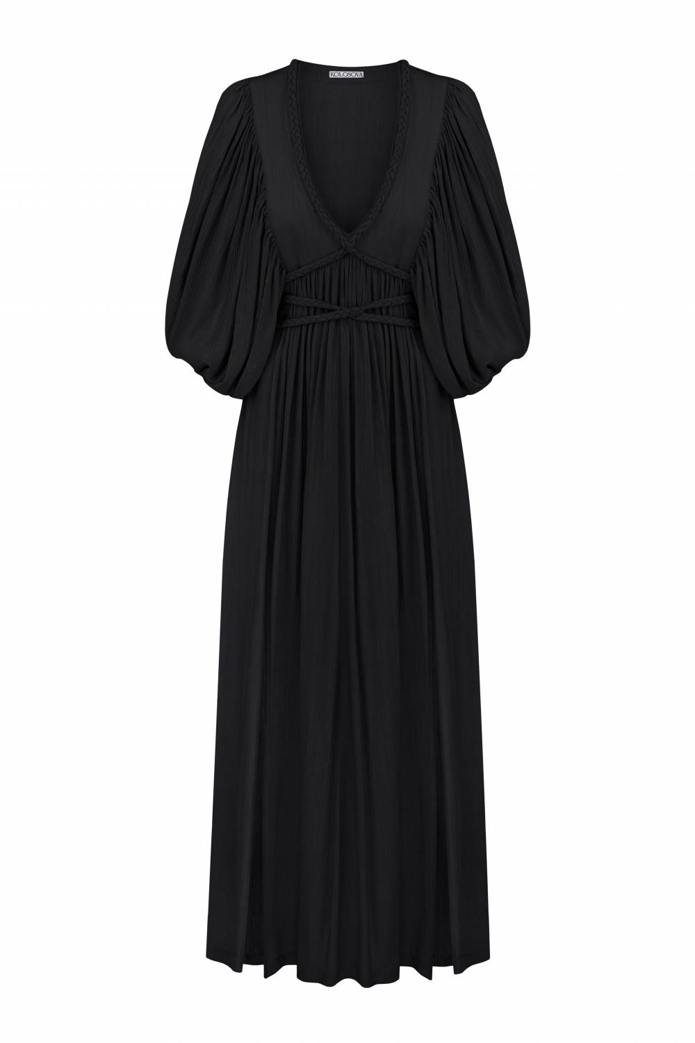 Black dress with ties7