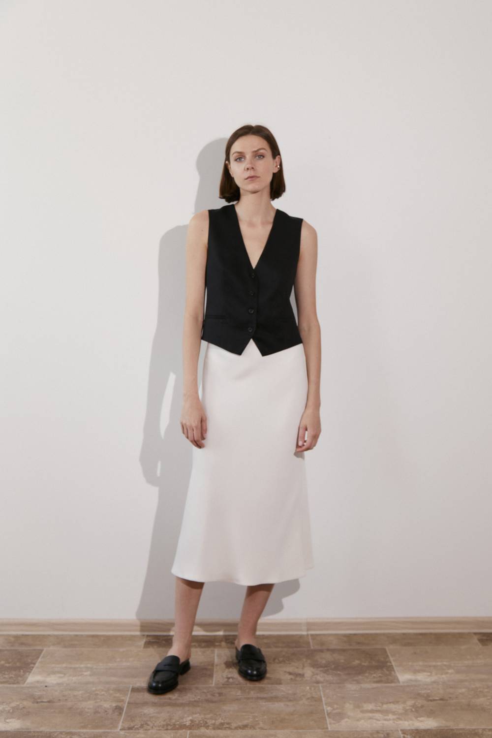Milky midi skirt3