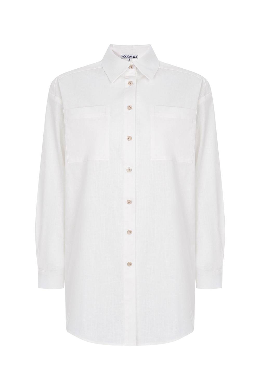 Milk linen  suit4