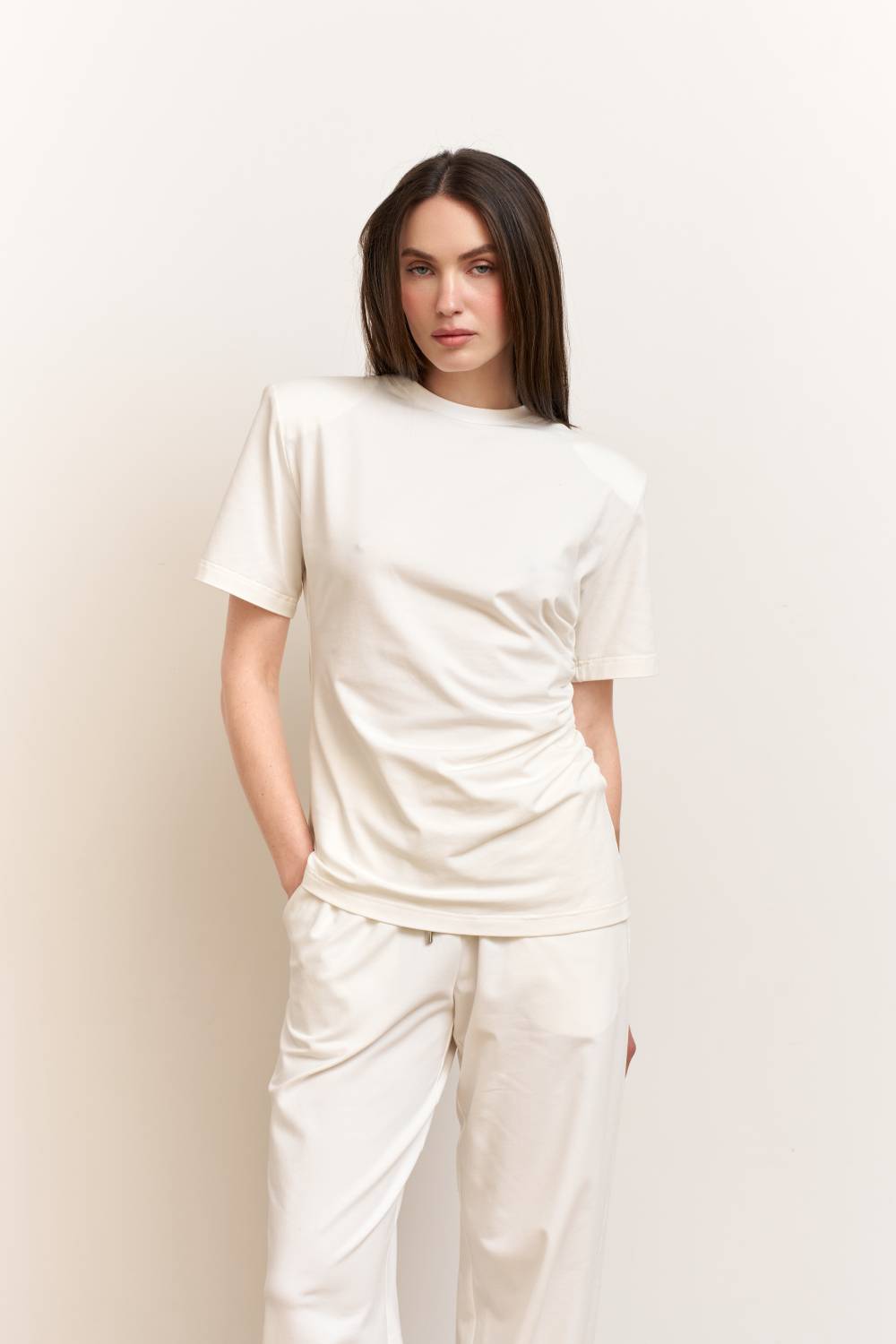 Milk draped T-shirt4