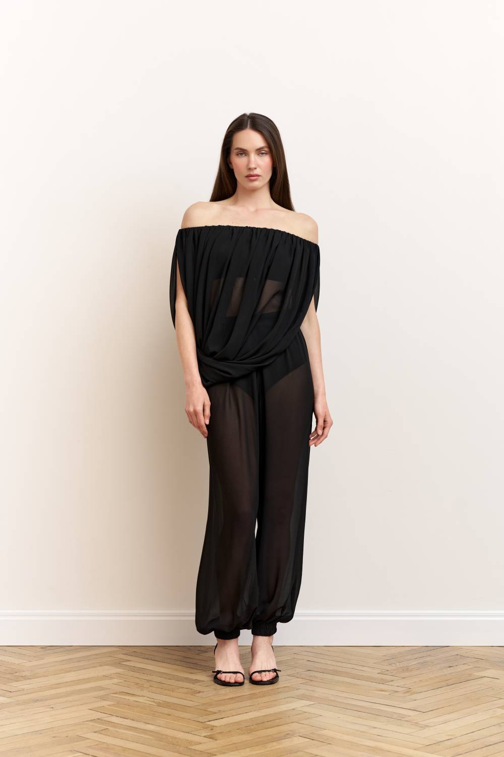 Black draped top4