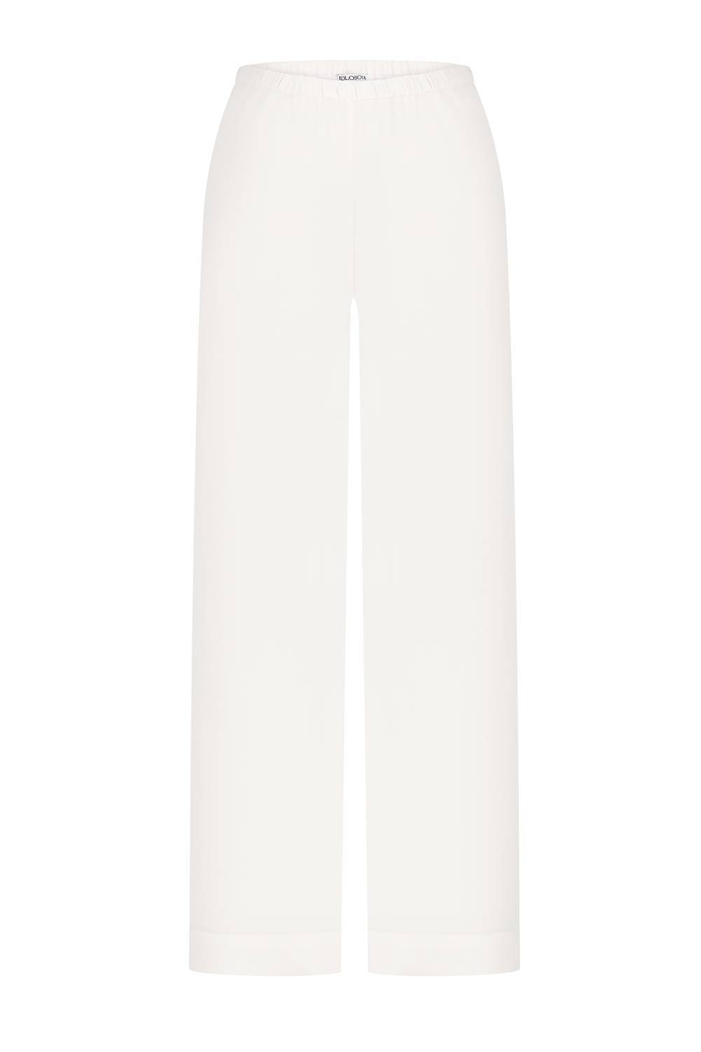 MILKY CHIFFON TROUSERS 2