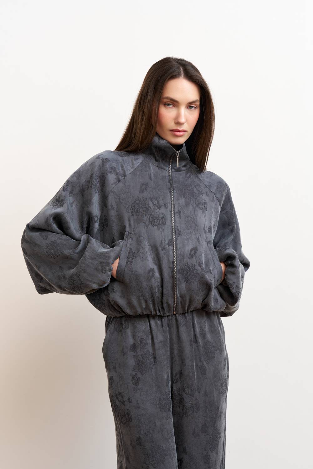 Graphite bomber jacket 1