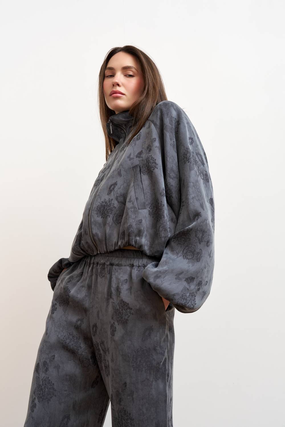 Graphite bomber jacket10