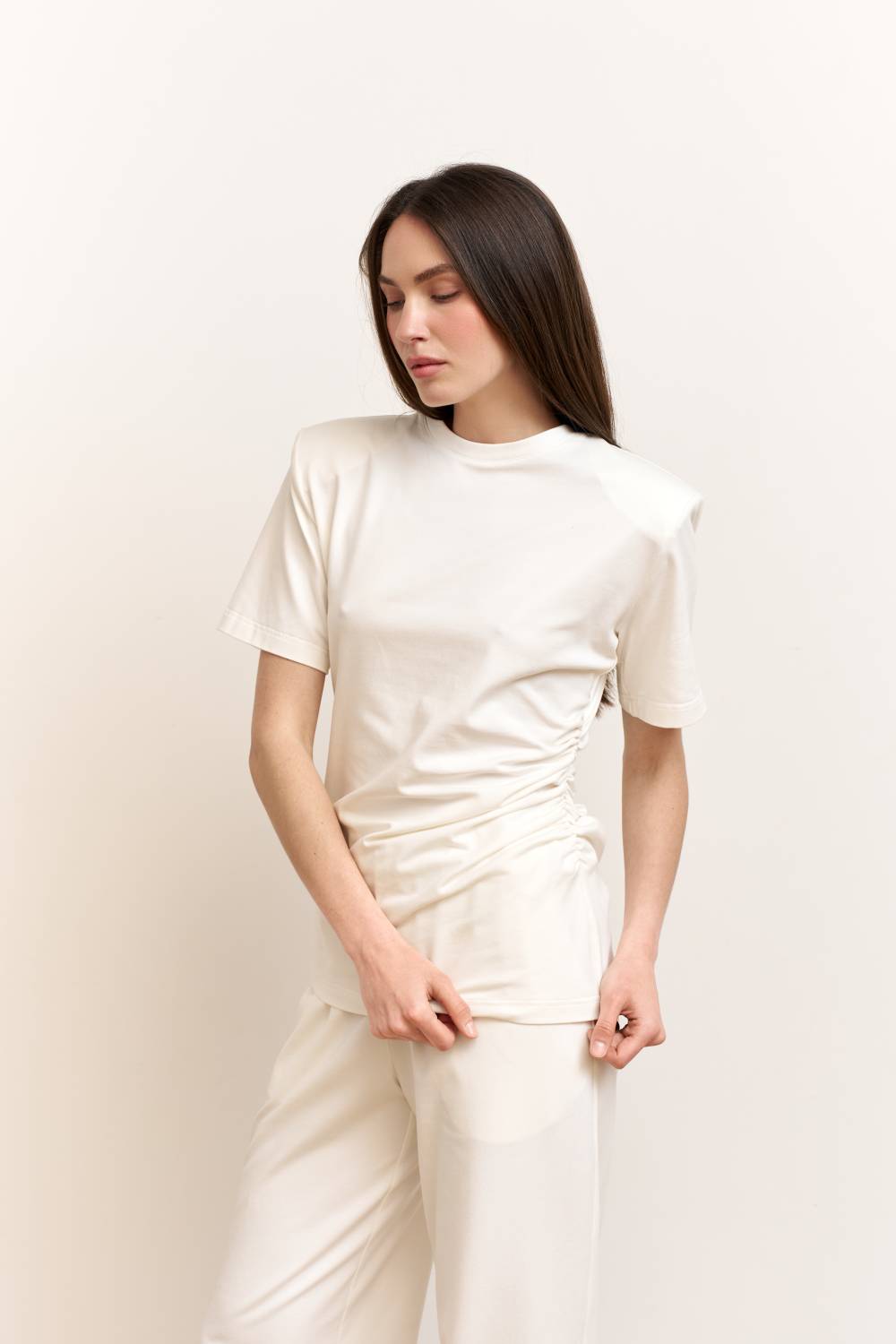 Milk draped T-shirt10