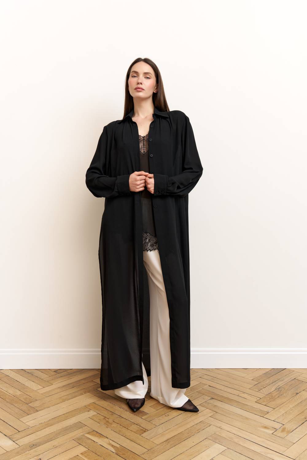 MILKY CHIFFON TROUSERS4