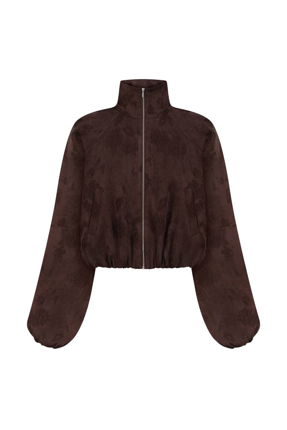 Brown bomber jacket 2