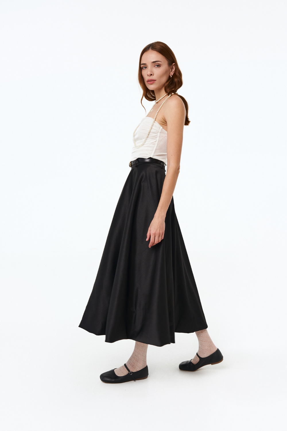 Black balloon skirt5