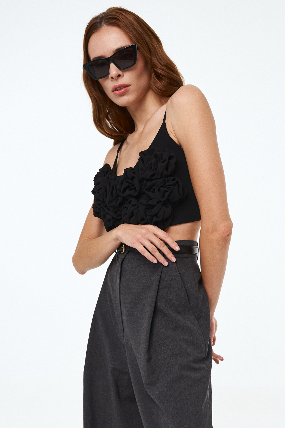 Black top with flowers6