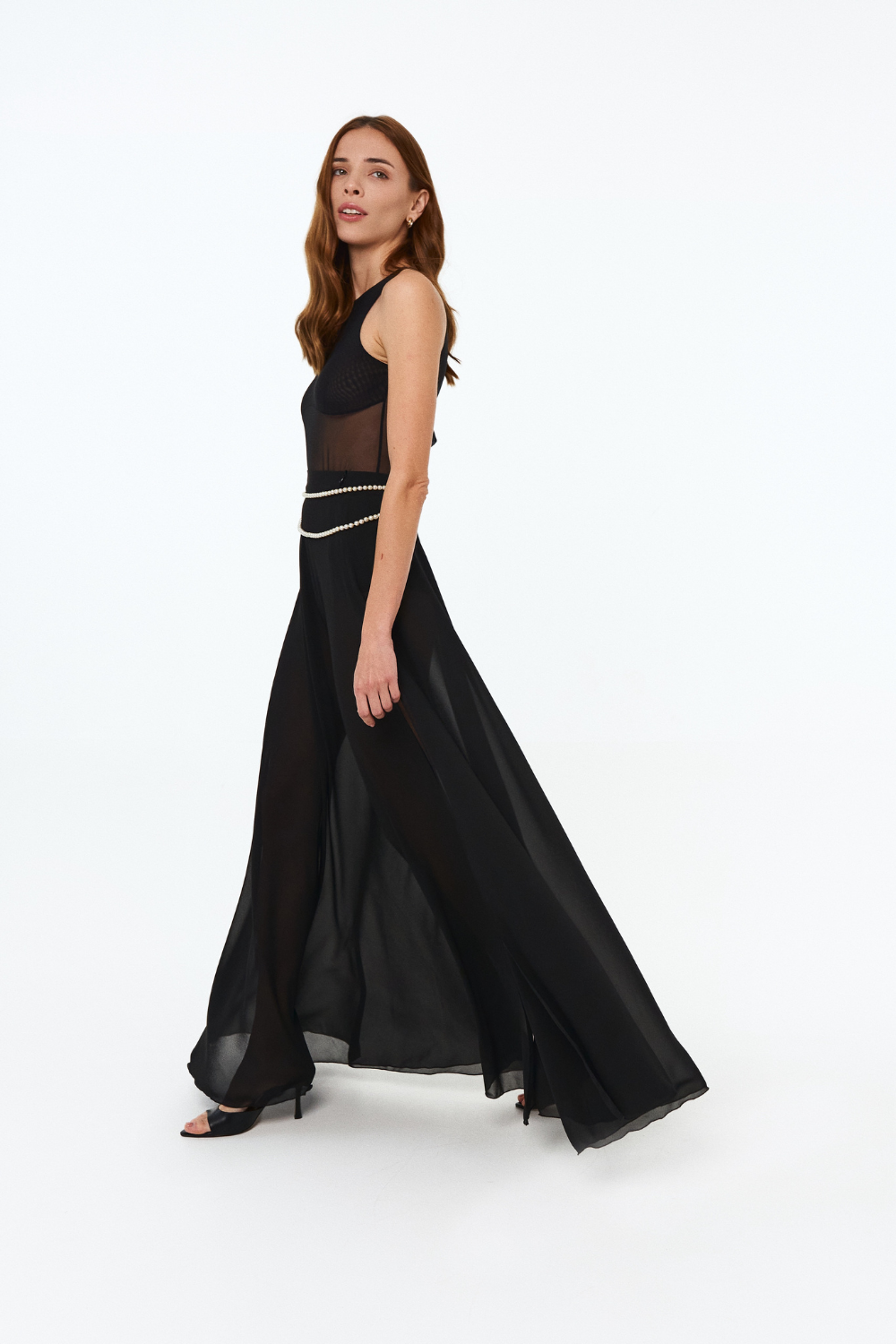 Black transparent skirt2
