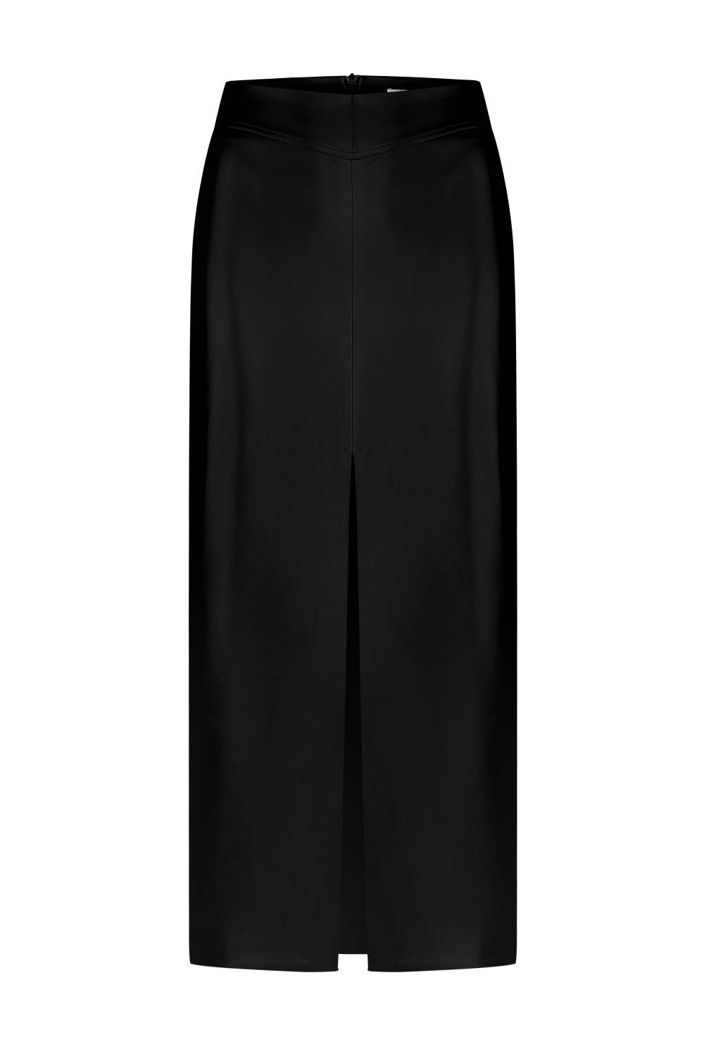  BLACK MIDI SKIRT WITH CUTOUT 1
