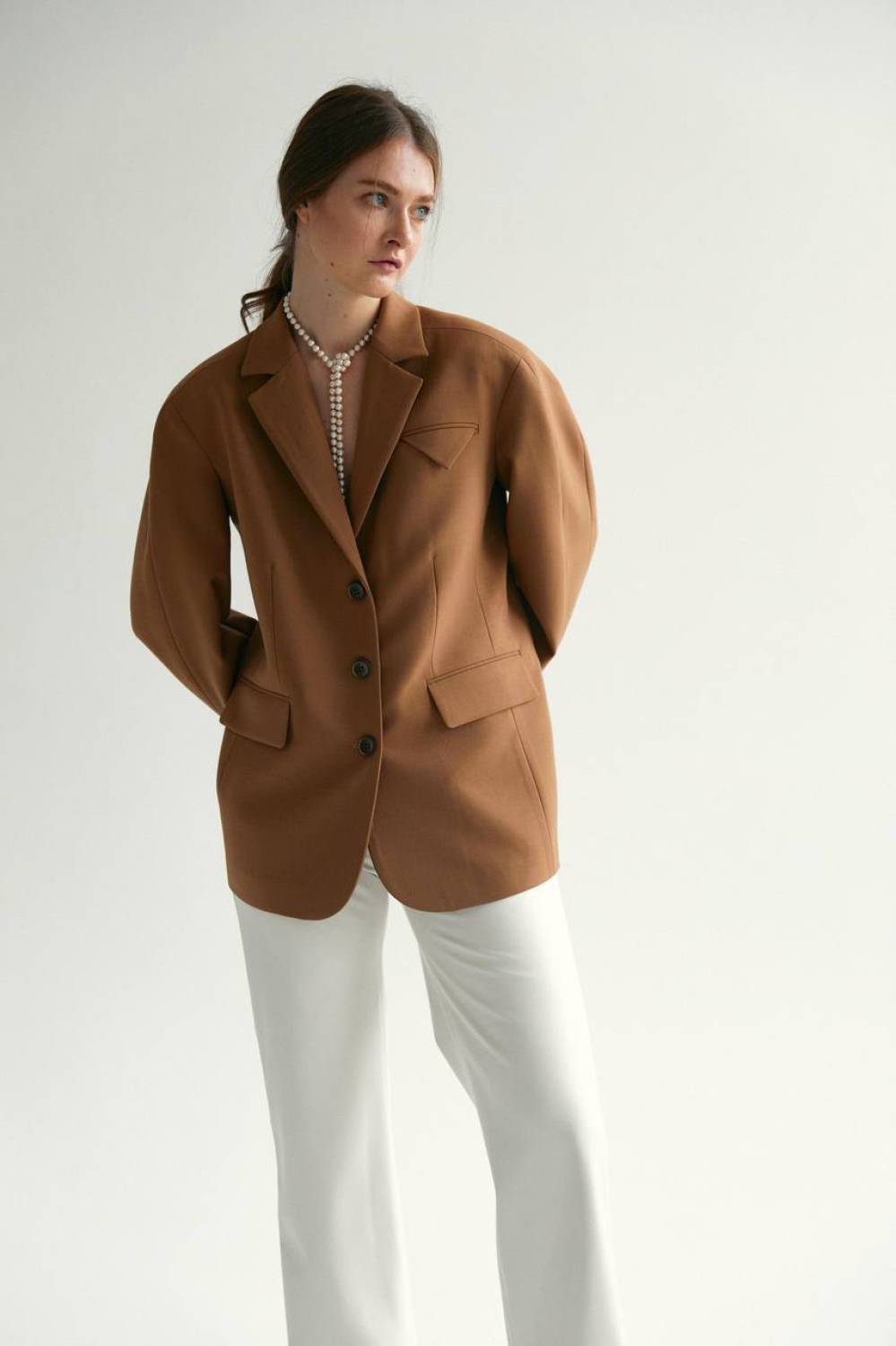 Blazer with voluminous sleeves4