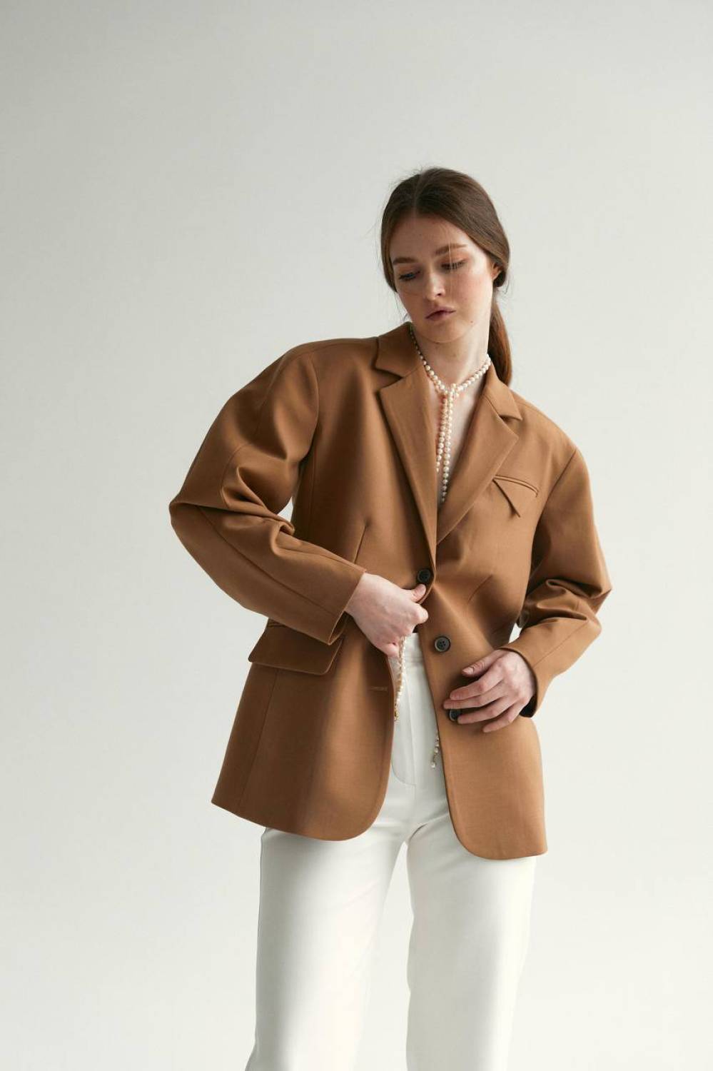 Blazer with voluminous sleeves3