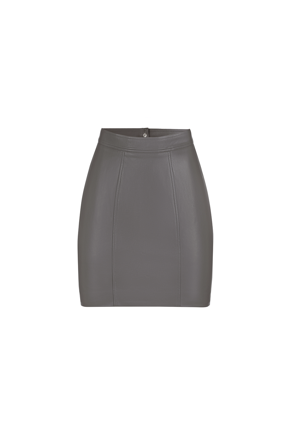 Gray mini skirt 1