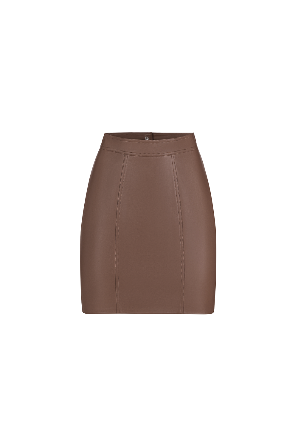Brown mini skirt  1
