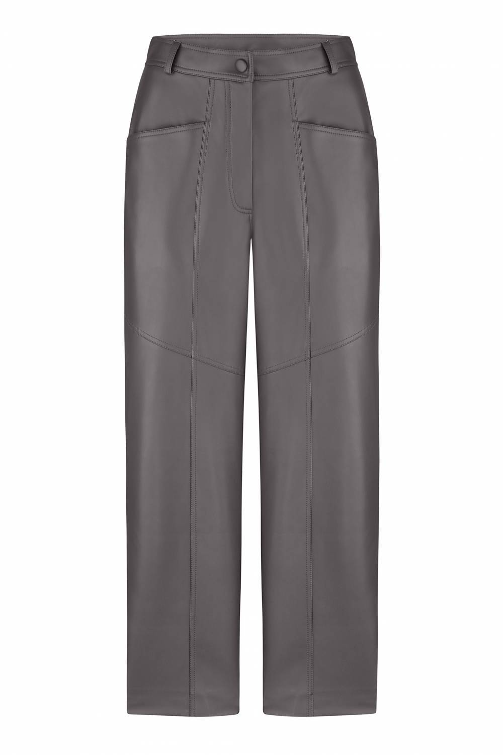 Gray banana trousers 