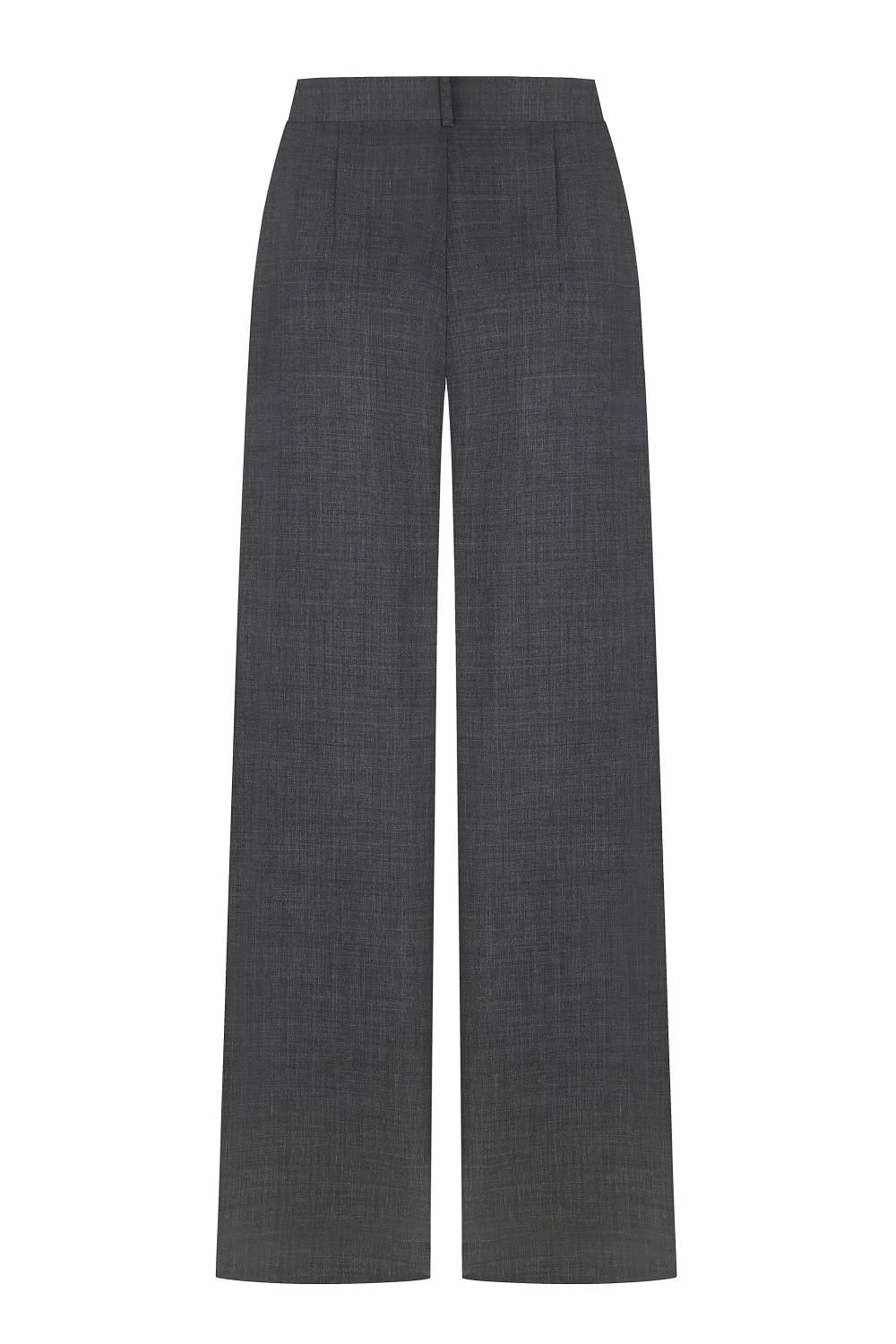 Gray PALAZZO TROUSERS  1