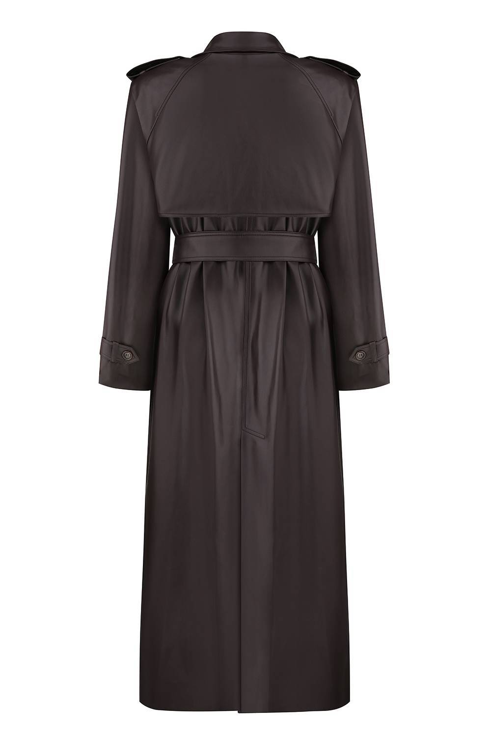 Brown trench coat 4