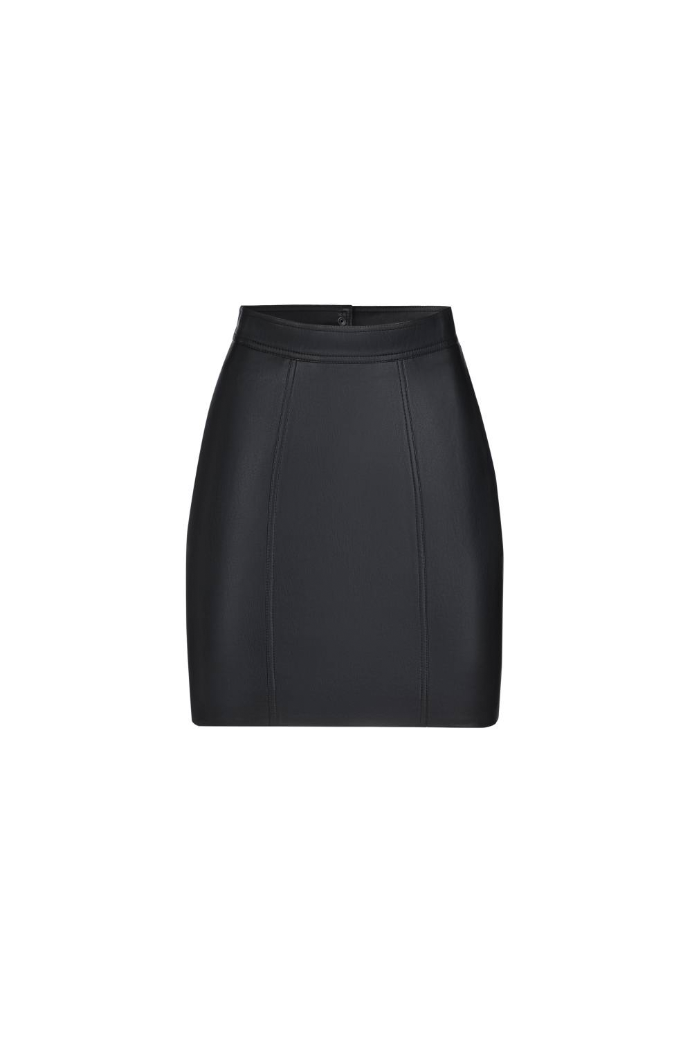 Black mini skirt 1